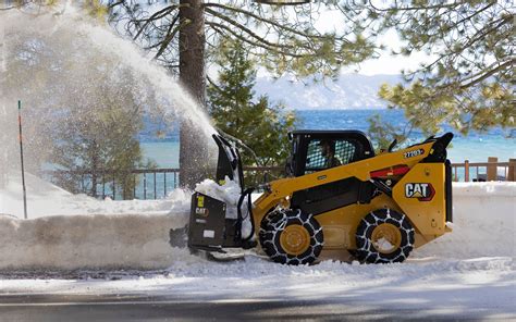 caterpillar snow removal equipment